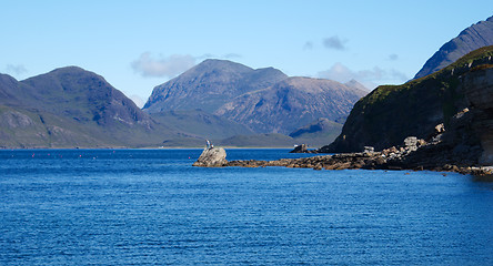 Image showing Skye island sea landscape