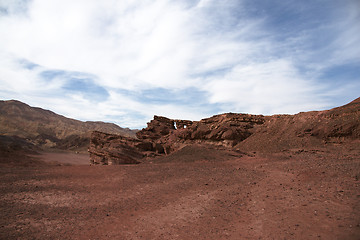 Image showing Travel in Arava desert