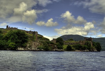 Image showing Loch ness monster in scotland