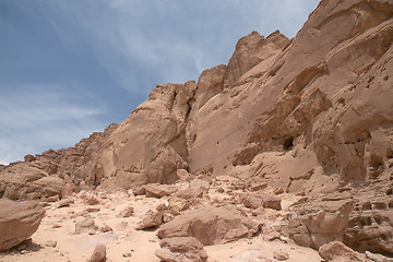 Image showing Travel in Arava desert