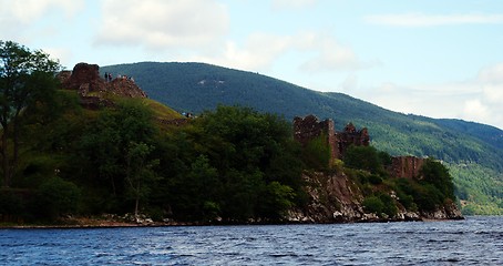 Image showing Loch ness monster in scotland