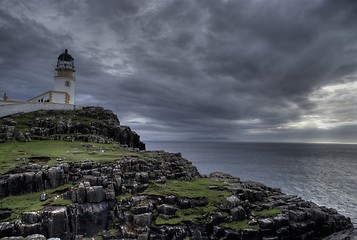 Image showing Neist point lighthouse
