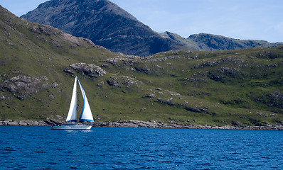 Image showing Skye island sea landscape