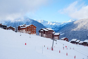 Image showing Ski resort