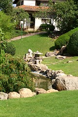 Image showing Japanese garden