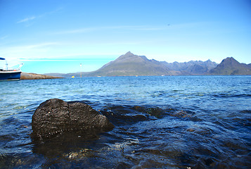 Image showing Skye island sea landscape