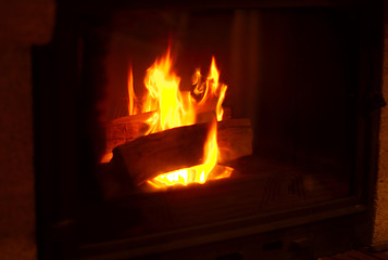 Image showing Apreski fireplace 