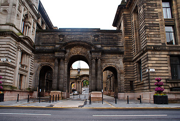 Image showing Glasgow street and square