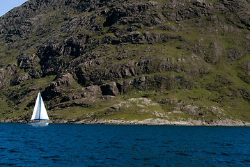 Image showing Skye island sea landscape