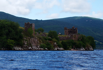 Image showing Loch ness monster in scotland