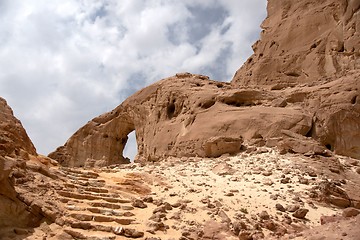 Image showing Travel in Arava desert