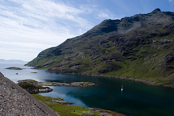 Image showing boat trip in scotland