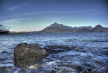 Image showing Skye island sea landscape