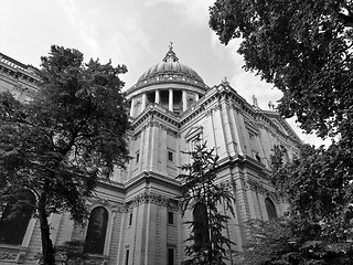 Image showing St Paul Cathedral, London