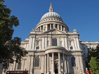 Image showing St Paul Cathedral, London