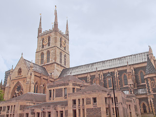 Image showing Southwark Cathedral, London