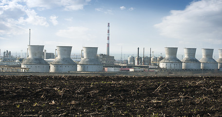 Image showing Oil and chemical refinery