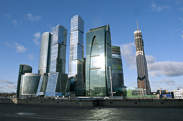 Image showing Moscow business center