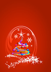 Image showing Christmas tree