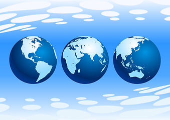 Image showing Earth globe