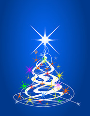 Image showing Christmas tree