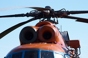 Image showing Helicopter detail