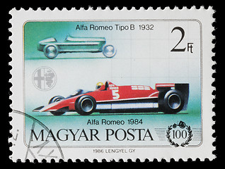 Image showing Alfa Romeo Stamp
