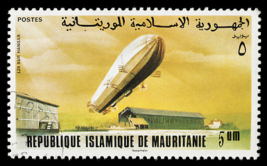 Image showing Zeppelin Stamp