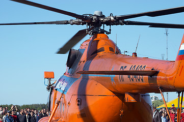 Image showing Helicopter take-off