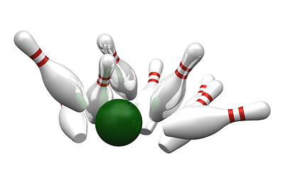 Image showing bowling