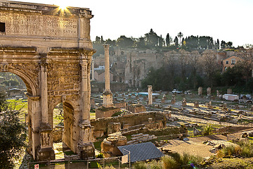 Image showing Ancient Rome Ruins