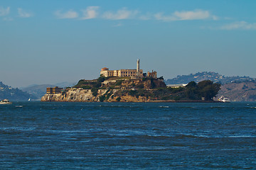 Image showing Alcatraz Island in San Francisco Bay