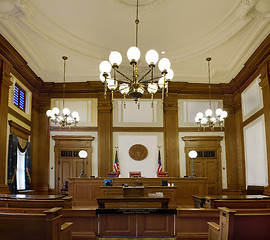 Image showing Pioneer Courthouse Courtroom in Portland Oregon Downtown