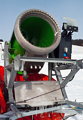 Image showing Artificial Snow Cannon