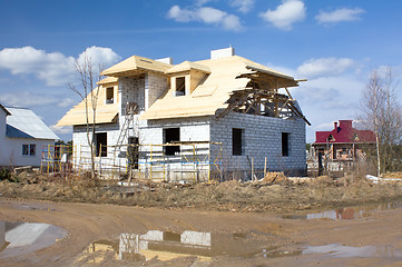 Image showing House building