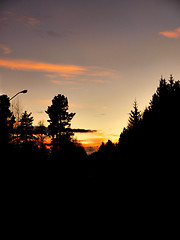 Image showing sunset