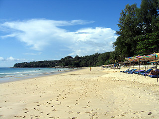 Image showing Summer at the beach