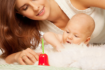 Image showing Babies first toys