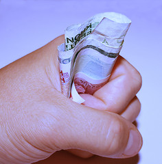 Image showing money in hand