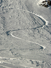 Image showing Skitrack