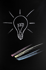 Image showing Light bulb,innovation