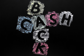 Image showing Crossword of cash back