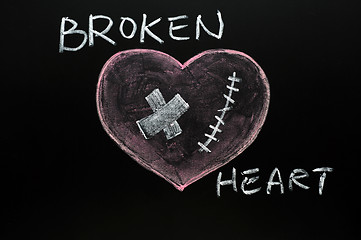 Image showing Broken heart