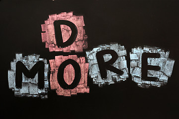 Image showing Crossword of Do More