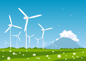 Image showing Wind turbine