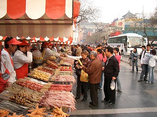 Image showing Chinese street market