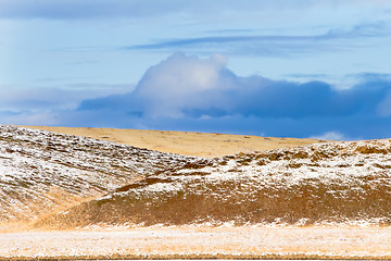 Image showing Winter hills