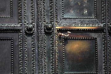 Image showing copper doors