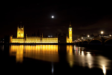 Image showing The houses of parliament