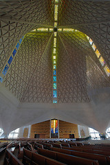 Image showing St Mary's Cathedral Cross Stained Glass